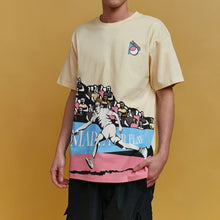 Load image into Gallery viewer, Buy Men's Paterson League Baseline Short Sleeve Tee in Beige - Swaggerlikeme.com