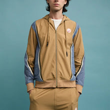 Load image into Gallery viewer, Buy Men's Paterson League Tiebreaker Zip up in Khaki - Swaggerlikeme.com