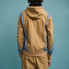 Load image into Gallery viewer, Buy Men's Paterson League Tiebreaker Zip up in Khaki - Swaggerlikeme.com