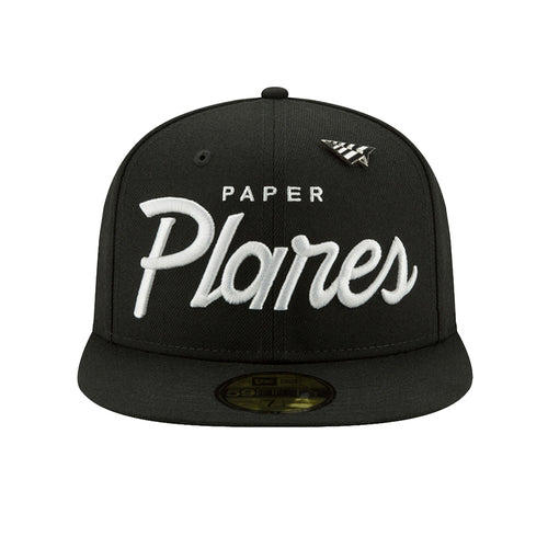 Buy Men's Paper Planes Blue Print 59FIFTY Fitted Hat in Black