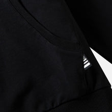 Load image into Gallery viewer, Buy Men's Paper Planes Solid Sweatsuit Hoodie and Pants Set - Black