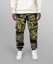 Load image into Gallery viewer, Buy Men's Paper Planes Eye of the Tiger Cargo Pant Tiger Woodland Camo