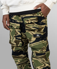 Load image into Gallery viewer, Buy Men's Paper Planes Eye of the Tiger Cargo Pant Tiger Woodland Camo