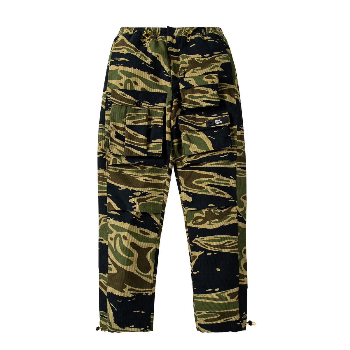 Mens Paper Planes Eye Of The Tiger Cargo Pant In Tiger Woodland Camo 