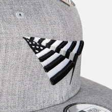 Load image into Gallery viewer, Buy Men's New Era X Paper Planes Grey Boy Old School Crown Snapback in Heather Grey