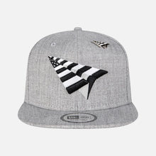 Load image into Gallery viewer, Buy Men's New Era X Paper Planes Grey Boy Old School Crown Snapback in Heather Grey