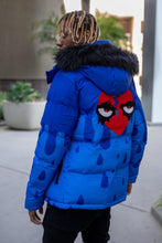 Load image into Gallery viewer, Buy Men's REELISTIK NYC Drip Puffer Jacket in Blue - Swaggerlikeme.com