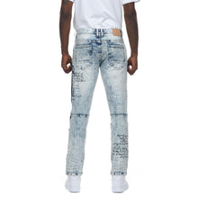 Load image into Gallery viewer, Buy Smoke Rise Collage Patch Jeans - Conway Blue - Swaggerlikeme.com / Grand General Store
