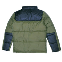Load image into Gallery viewer, Buy Smoke Rise Color Block Bubble Jacket - Olive - Swaggerlikeme.com / Grand General Store