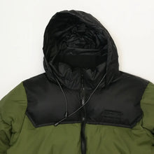 Load image into Gallery viewer, Buy Smoke Rise Color Block Bubble Jacket - Olive - Swaggerlikeme.com / Grand General Store