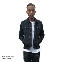 Load image into Gallery viewer, Buy Smoke Rise Skinny Fit Denim Jacket - Black - Swaggerlikeme.com / Grand General Store