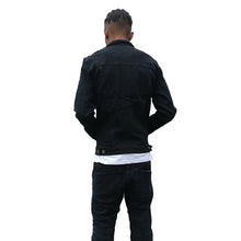 Load image into Gallery viewer, Buy Smoke Rise Skinny Fit Denim Jacket - Black - Swaggerlikeme.com / Grand General Store