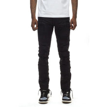 Load image into Gallery viewer, Buy Smoke Rise Engineered Fashion Biker Jeans - Jet Black - Swaggerlikeme.com / Grand General Store