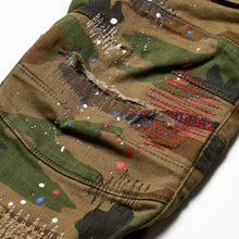 Load image into Gallery viewer, Buy Smoke Rise Rip Repair Fashion Twill Pants - Woodlands Camo - Swaggerlikeme.com / Grand General Store