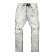 Load image into Gallery viewer, Buy Smoke Rise Rip Repair Fashion Jeans - Frost Gray - Swaggerlikeme.com / Grand General Store