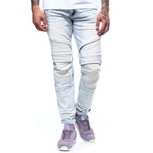 Load image into Gallery viewer, Buy Smoke Rise Embossed Knee Denim Jeans - Standard Blue - Swaggerlikeme.com / Grand General Store
