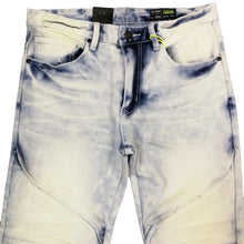 Load image into Gallery viewer, Buy Smoke Rise Embossed Knee Denim Jeans - Standard Blue - Swaggerlikeme.com / Grand General Store