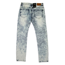 Load image into Gallery viewer, Buy Smoke Rise Drawstring Slim Tapered Jeans - Pearl Blue - Swaggerlikeme.com / Grand General Store