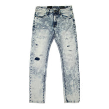 Load image into Gallery viewer, Buy Smoke Rise Drawstring Slim Tapered Jeans - Pearl Blue - Swaggerlikeme.com / Grand General Store