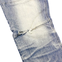 Load image into Gallery viewer, Buy Smoke Rise Drawstring Slim Tapered Jeans - Pearl Blue - Swaggerlikeme.com / Grand General Store