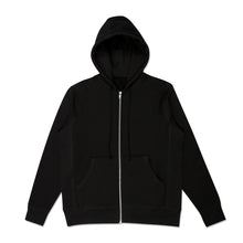 Load image into Gallery viewer, Buy Men's House Of Blanks 400 GSM Zip Up Hoodie Black - Swaggerlikeme.com