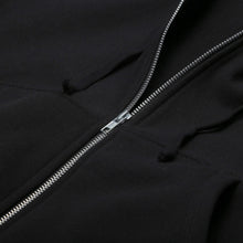 Load image into Gallery viewer, Buy Men's House Of Blanks 400 GSM Zip Up Hoodie Black - Swaggerlikeme.com