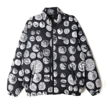 Load image into Gallery viewer, Buy OBEY Loot Coins Puffer Jacket - Black - Swaggerlikeme.com / Grand General Store