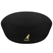 Load image into Gallery viewer, Buy Kangol 504 Wool Flat Cap 0258BC in Black and Gold - Grand General Store / Swaggerlikeme.com