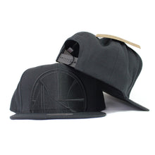 Load image into Gallery viewer, Buy Mitchell & Ness Golden State Warriors XL Tonal Cropped Logo Snapback - Black - Swaggerlikeme.com / Grand General Store
