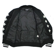 Load image into Gallery viewer, Buy Staple Pigeon Fleece Baseball Jacket in Black - Swaggerlikeme.com