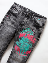 Load image into Gallery viewer, Buy Staple Rebels Denim Suit - Black Acid Wash