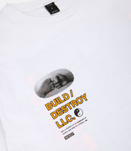 Load image into Gallery viewer, Buy 10 Deep Build & Destroy LS Tee - White - Swaggerlikeme.com / Grand General Store
