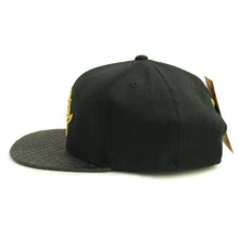 Load image into Gallery viewer, Buy NBA Toronto Raptors HWC Top Boss Leather Brim Snapback Hat Black by Mitchell Ness - Swaggerlikeme.com / Grand General Store