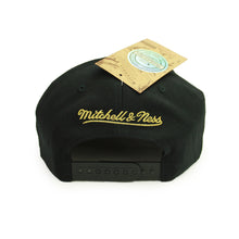 Load image into Gallery viewer, Buy NBA Toronto Raptors HWC Top Boss Leather Brim Snapback Hat Black by Mitchell Ness - Swaggerlikeme.com / Grand General Store