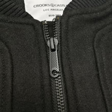 Load image into Gallery viewer, Buy Crooks & Castles C&C Woven Varsity Jacket Black - Swaggerlikeme.com / Grand General Store