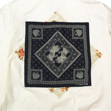 Load image into Gallery viewer, Buy 10 Deep Until The End Bandana Jacket - White - Swaggerlikeme.com / Grand General Store