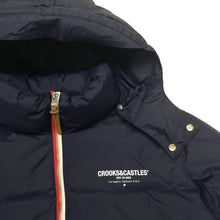Load image into Gallery viewer, Buy Crooks & Castles The Core Logo Puffy Jacket - Navy - Swaggerlikeme.com / Grand General Store