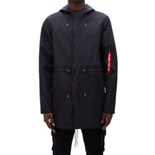 Load image into Gallery viewer, Buy Alpha Industries Deluge Ripstop Fishtail Coat - Black - Swaggerlikeme.com / Grand General Store