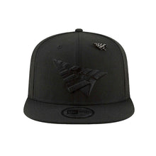 Load image into Gallery viewer, Buy Paper Planes Blackout Crown Old School 9Fifty Snapback New Era Hat Cap - Tonal Black - Swaggerlikeme.com