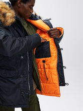 Load image into Gallery viewer, Buy Alpha Industries Slimfit N-3B PARKA Replica Blue - Swaggerlikeme.com / Grand General Store
