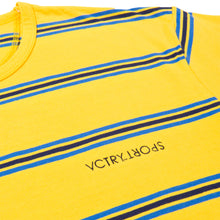 Load image into Gallery viewer, Buy 10 Deep Members Stripe T-shirt- Yellow - Swaggerlikeme.com / Grand General Store
