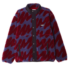Load image into Gallery viewer, Buy OBEY Hense Sherpa Jacket - Purple Multi - Swaggerlikeme.com / Grand General Store