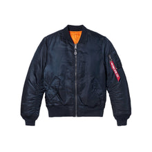 Load image into Gallery viewer, Buy Alpha Industries MA-1 Slim Fit Flight Jacket Replica Blue - Swaggerlikeme.com / Grand General Store