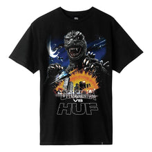 Load image into Gallery viewer, Buy HUF Godzilla Tour SS Tee - Black - Swaggerlikeme.com / Grand General Store