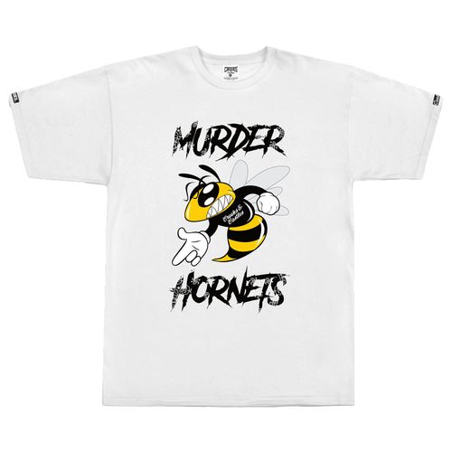 Buy Crooks & Castles Murder Hornets T-shirt - White - Swaggerlikeme.com / Grand General Store
