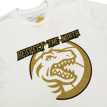 Load image into Gallery viewer, Buy Mitchell & Ness Toronto Raptors Respect The North Mantel Head Piece Tee - White - Swaggerlikeme.com / Grand General Store