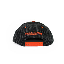 Load image into Gallery viewer, Buy Mitchell & Ness Anaheim Mighty Ducks Current Logo Dotted Cotton Snapback - Black - Swaggerlikeme.com / Grand General Store