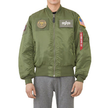 Load image into Gallery viewer, Buy Alpha Industries MA-1 Flex Bomber Jacket Sage - Swaggerlikeme.com / Grand General Store