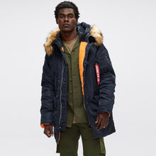 Load image into Gallery viewer, Buy Alpha Industries Slimfit N-3B PARKA Replica Blue - Swaggerlikeme.com / Grand General Store