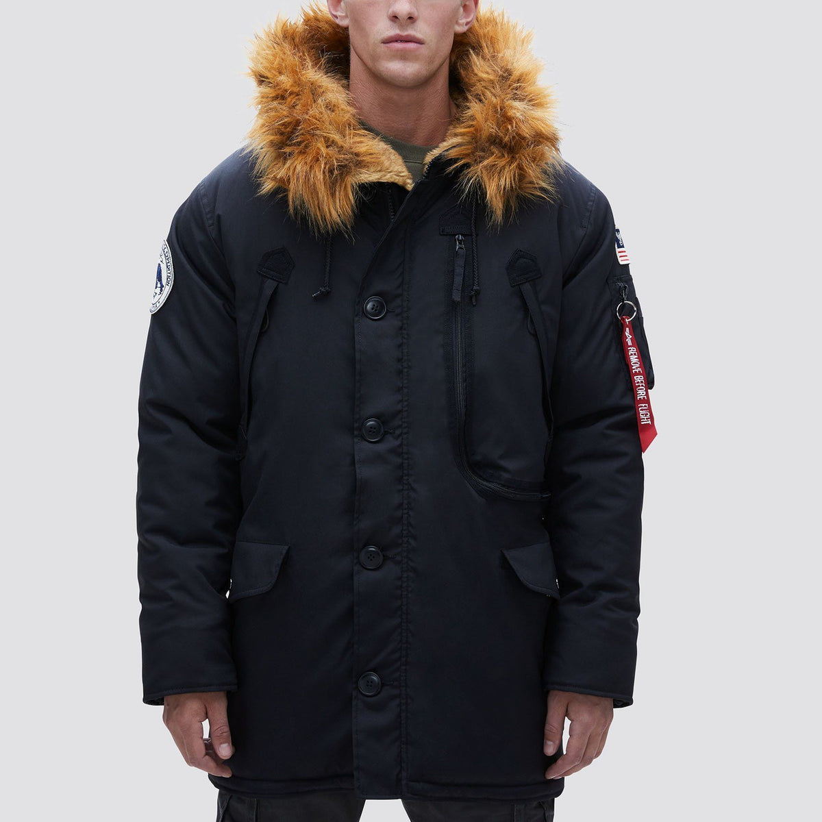 Men's Alpha Industries N-3B Alpine Parka - Shop Alpha Industries